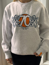 Load image into Gallery viewer, Windcheater - Crew Neck Grey Marle - 70th Anniversary
