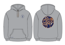 Load image into Gallery viewer, Hoodie - Grey with Raised Chenille Writing
